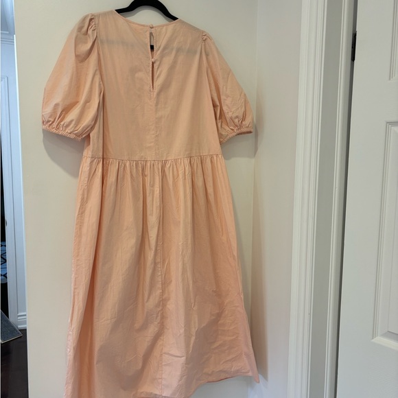 H&M Cotton Puff Sleeve Dress - Picture 2 of 7